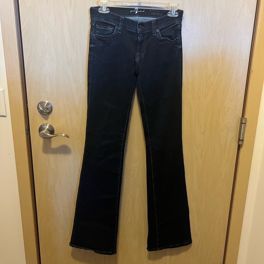 7 for all mankind skinny bootcut jeans